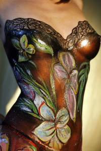 Bodypainting i stylizacja na sesję zdjęciowa do kalendarza